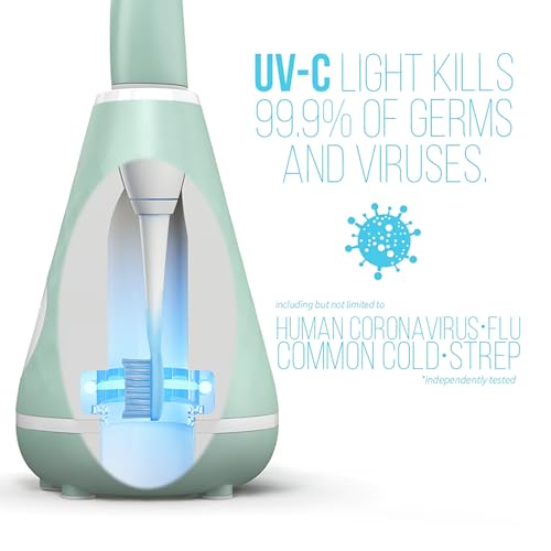 UV Sanitizing Sonic Toothbrush with Cleaning Station, Dual Speed G107130