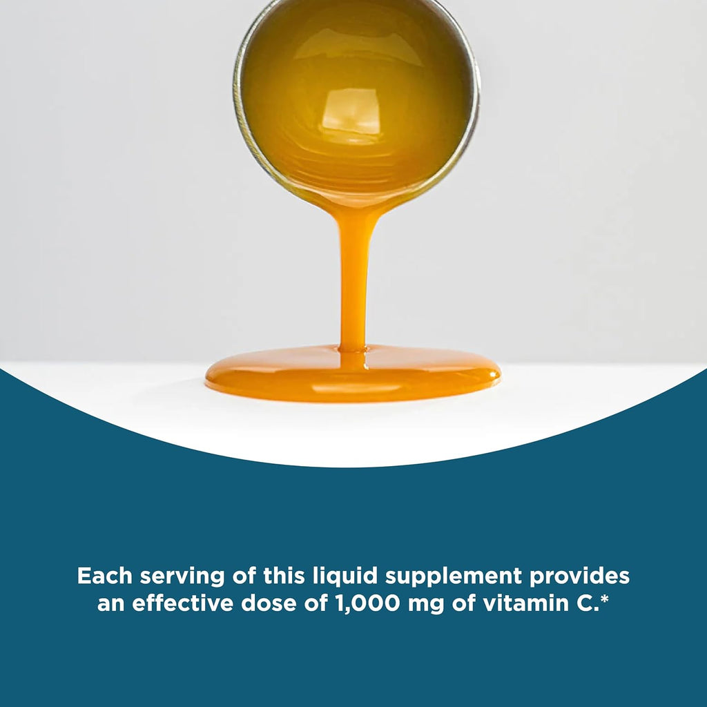 Liposomal Vitamin C Liquid Supplement with Antioxidant Support, Natural Lemon, 5 Oz C9638