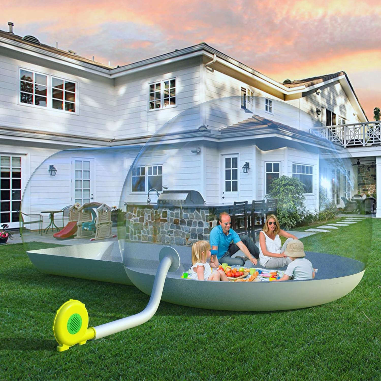 Inflatable Bubble Tent for Camping with Air Pump I531