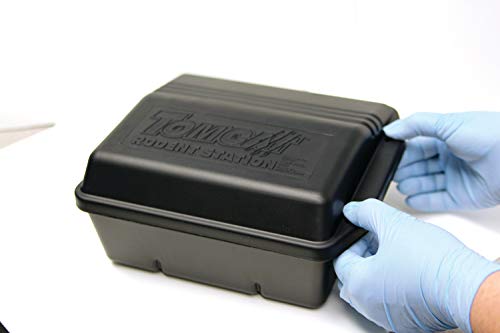 Rodent Station with 4 Bait Securing Rods and Security Key W35654
