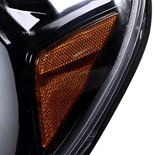 LED Light Bar Projector Headlights Compatible with 2012-2015 Toyota Tacoma Pair U1026