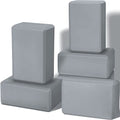 6 Pack Yoga Blocks Bulk 9 x 6 x 4 Inch Eva Foam Lightweight Yoga Bricks Non Slip Supportive for Yoga Pilates Stretching Meditation Yoga Prop Accessories for Women Men Yoga Beginners