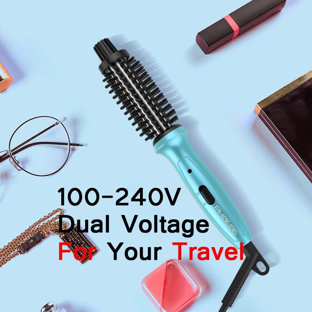 Mini Curling Iron 3/4 Inch Dual Voltage Ceramic Tourmaline for Short Hair P686
