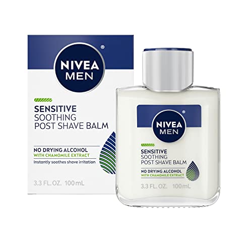 Sensitive Post Shave Balm with Vitamin E and Chamomile, 3.3 Fl Oz Y56174