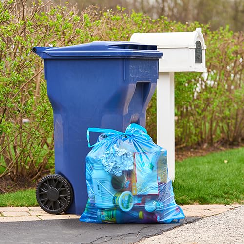 Clear Trash Bags, 30 Gallon, 36 Count X48682