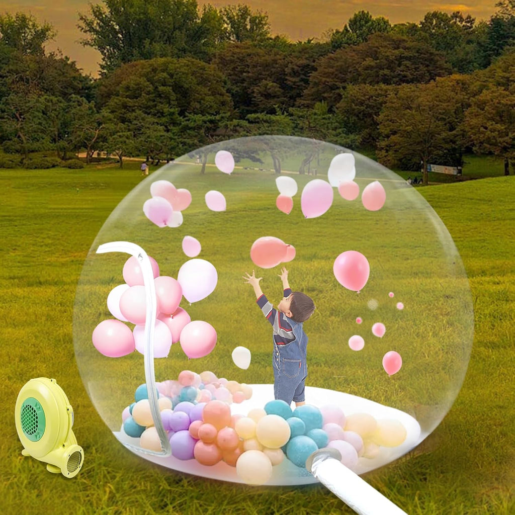 Transparent Inflatable Bubble Tent with Air Blower for Camping M85711