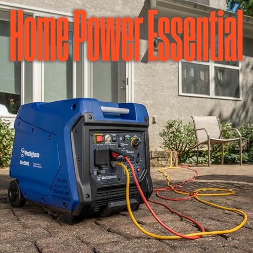5000 Peak Watt Portable Inverter Generator, Remote Electric Start, RV Ready A28837