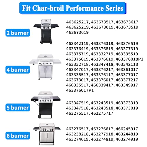 Replacement Parts for 5 Burner Gas Grill P96711