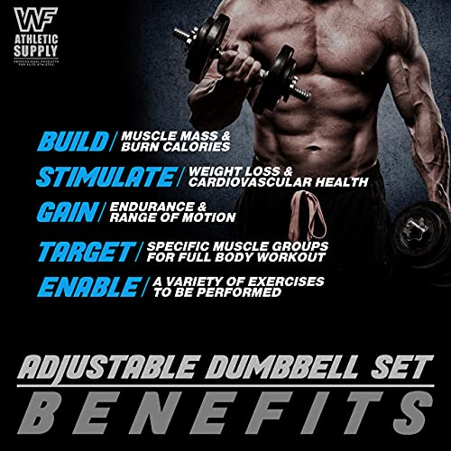 Adjustable Dumbbells for Home Gym Workouts K35309