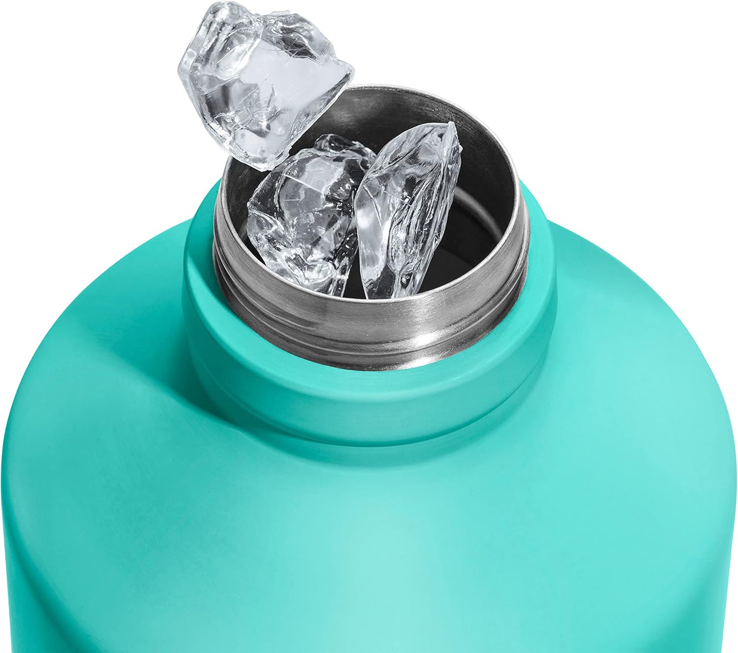 84oz Vacuum-Insulated Stainless Steel Water Bottle with Leak-Proof Lid and Carry Handle V44423