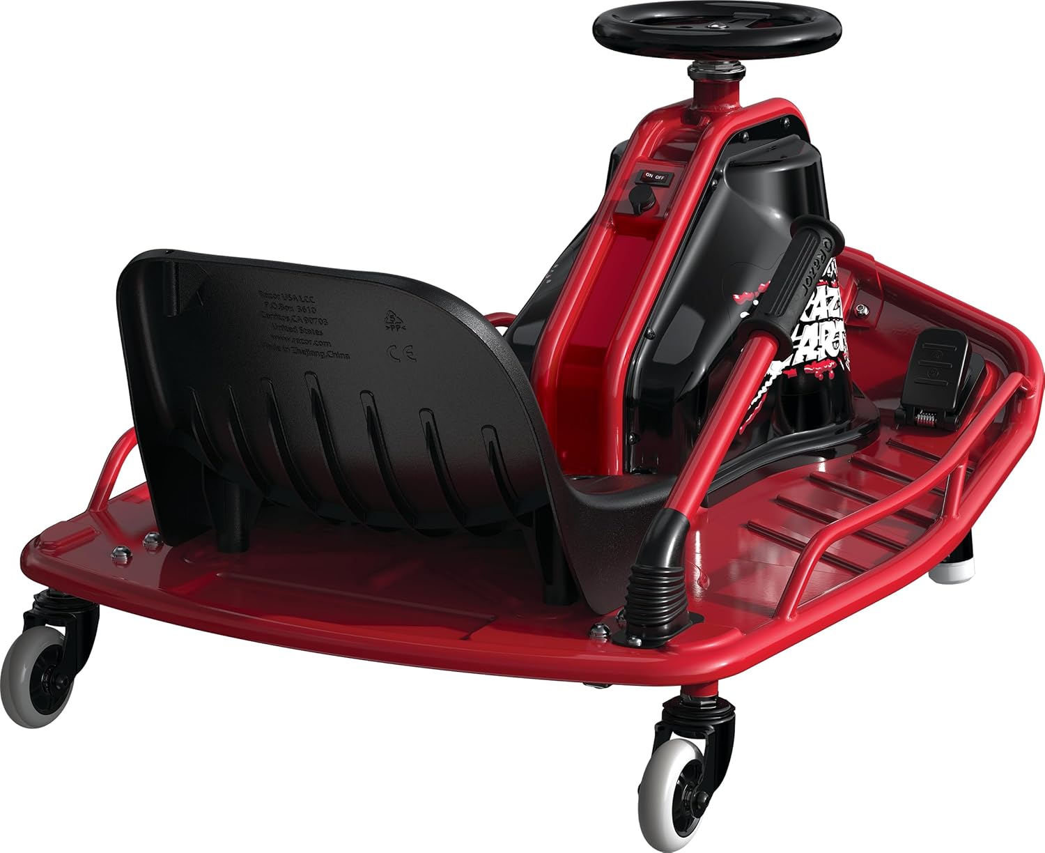 24V Electric Drifting Go Kart with Variable Speed, Up to 12 mph B597