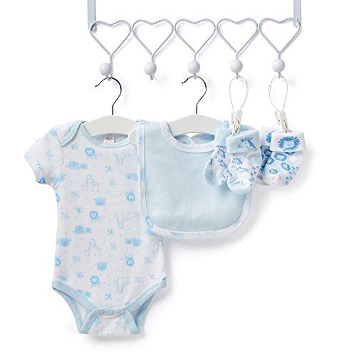 Newborn Baby Boy Gift Set - 12 Piece Essentials in Blue M6955