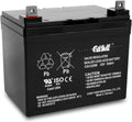 Casil 12V 35Ah Replacement Battery Compatible with 35ah, 34ah, 36ah Deep Cycle AGM SLA Rechargeable Battery