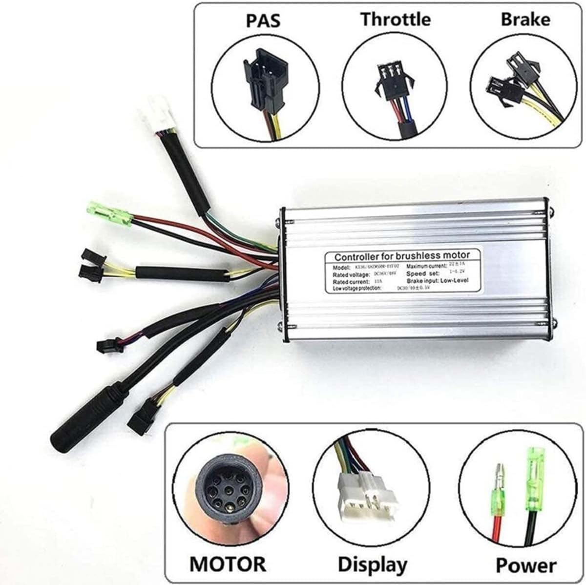 Front Wheel Ebike Conversion Kit with LCD Display C32277