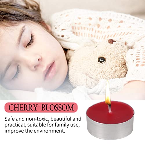 Brown Tealights Candles, Cinnamon Scented, 12 Pack J113969