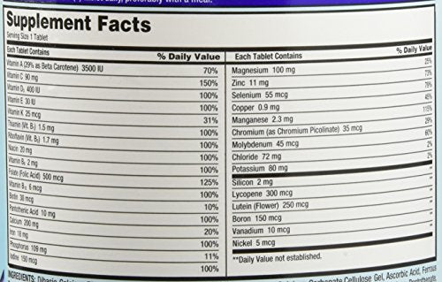 Daily Multi, 500 Tablets M595