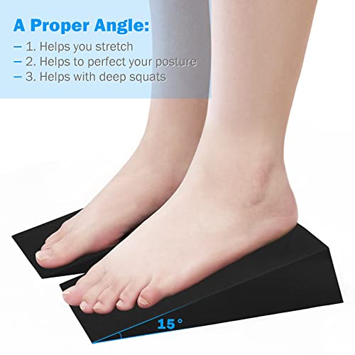 Calf Stretcher Slant Board for Yoga, Squats and Physical Therapy Z929
