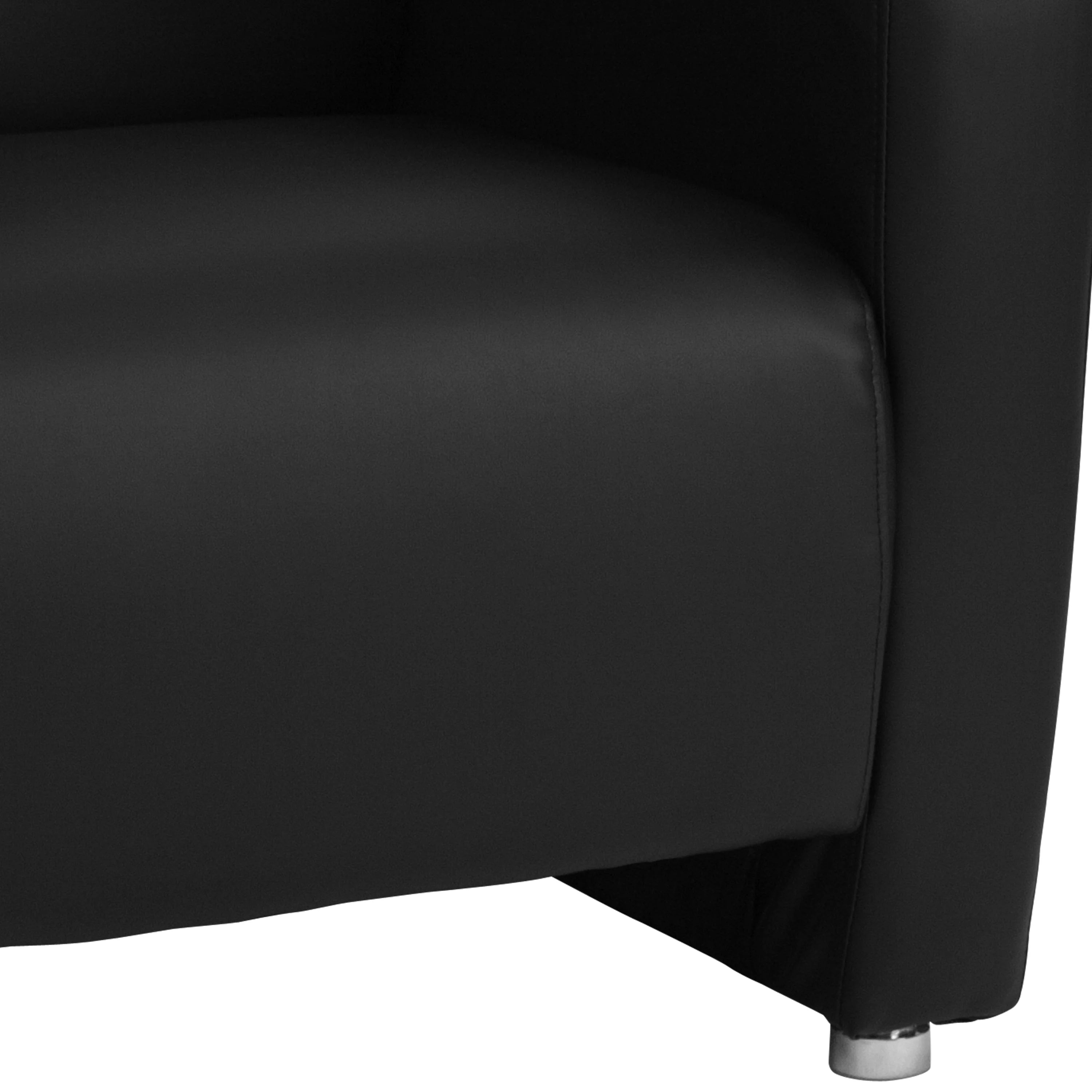Black LeatherSoft Chair Q9311