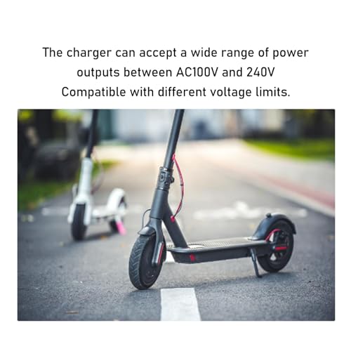 42V 1.7A Electric Kick Scooter Battery Charger, 71W Replacement Power Adapter P4080