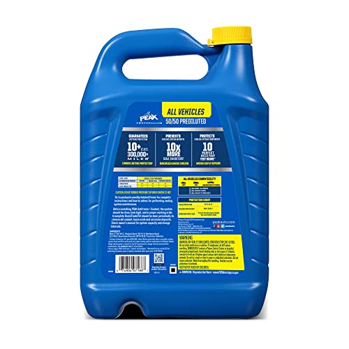 50/50 Prediluted Antifreeze and Coolant for Engine Cooling Systems P3218