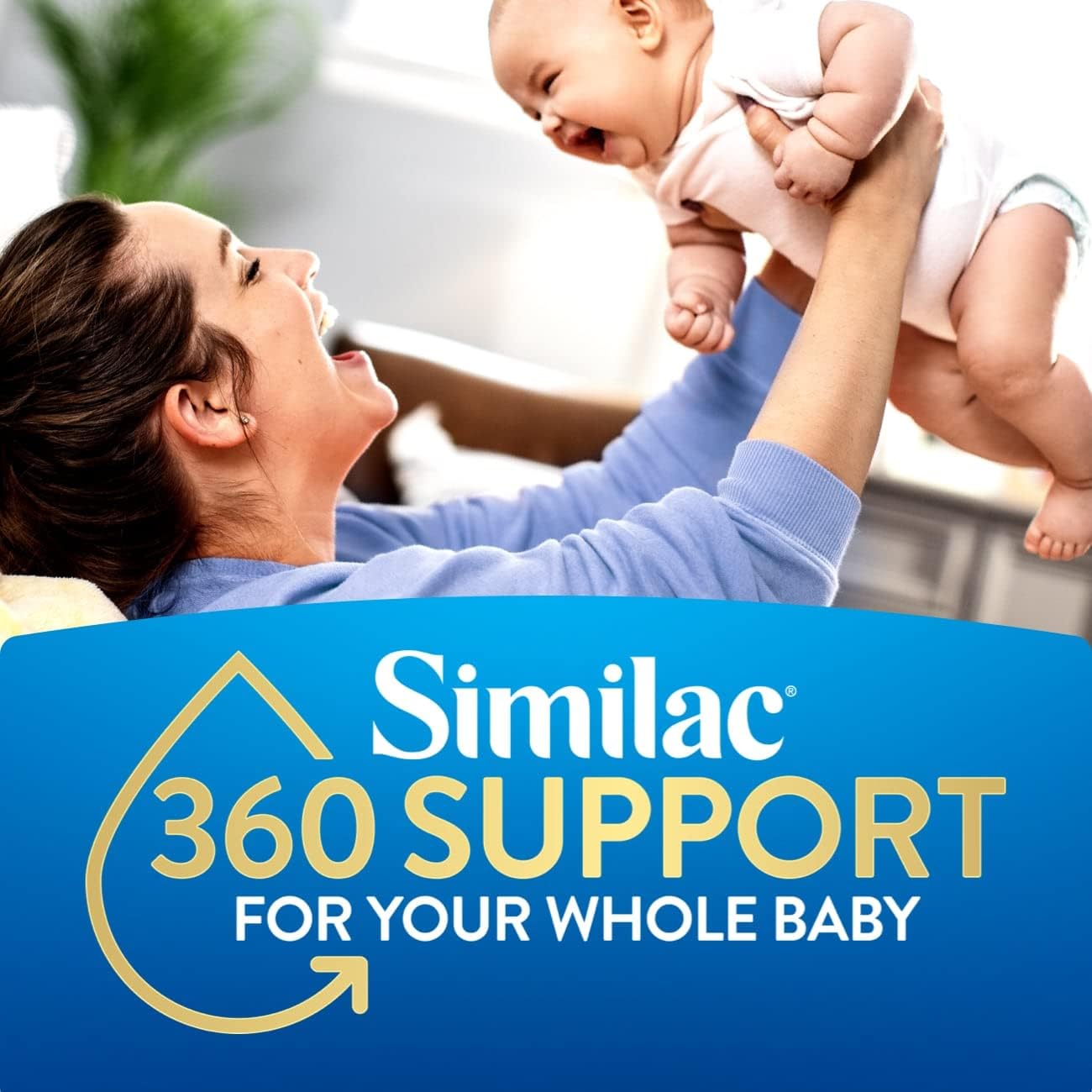 Infant Formula with 5 HMO Prebiotics, Ready-to-Feed, 8 fl oz Bottle (Pack of 6) G497