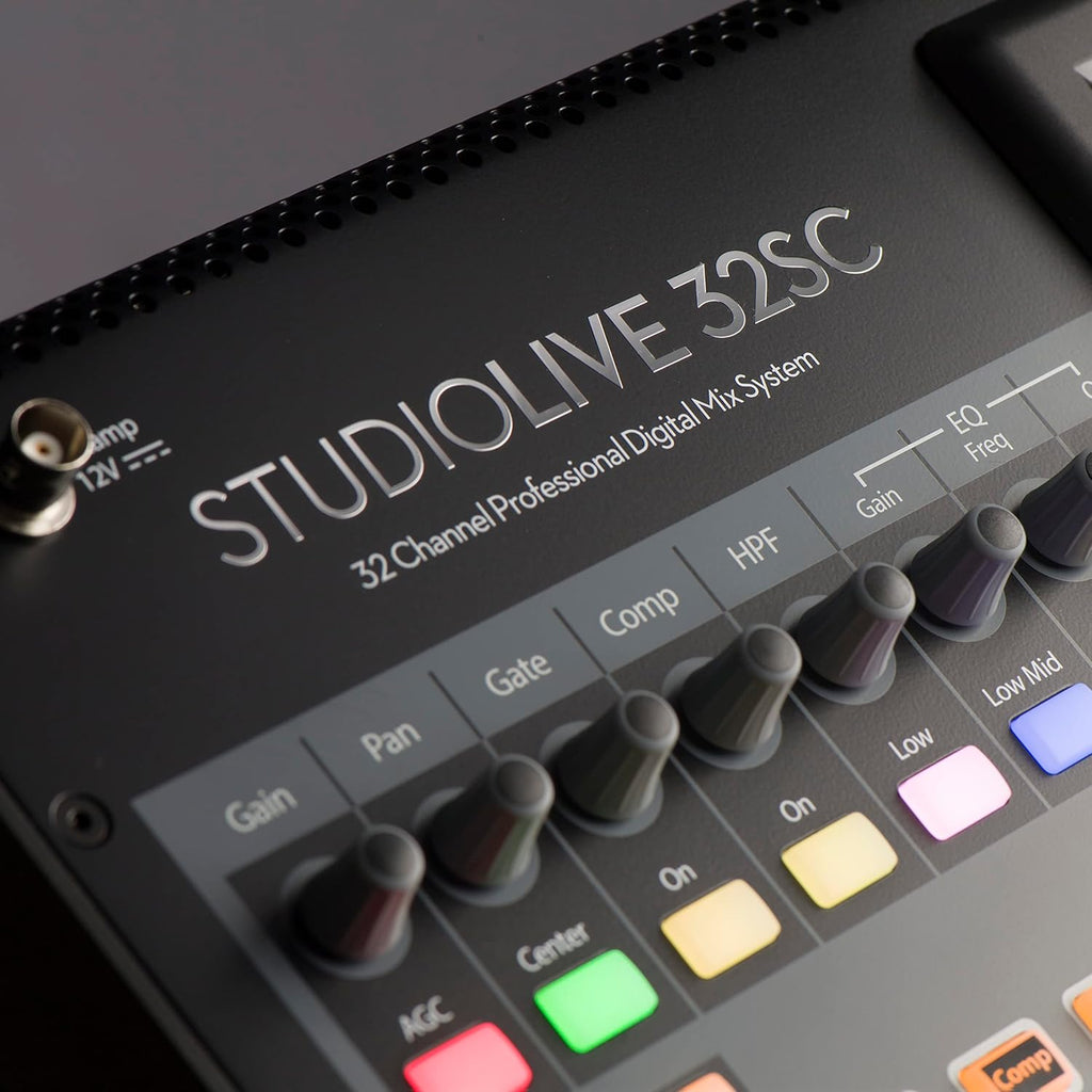 32-channel digital mixer with AVB networking and dual-core DSP U941