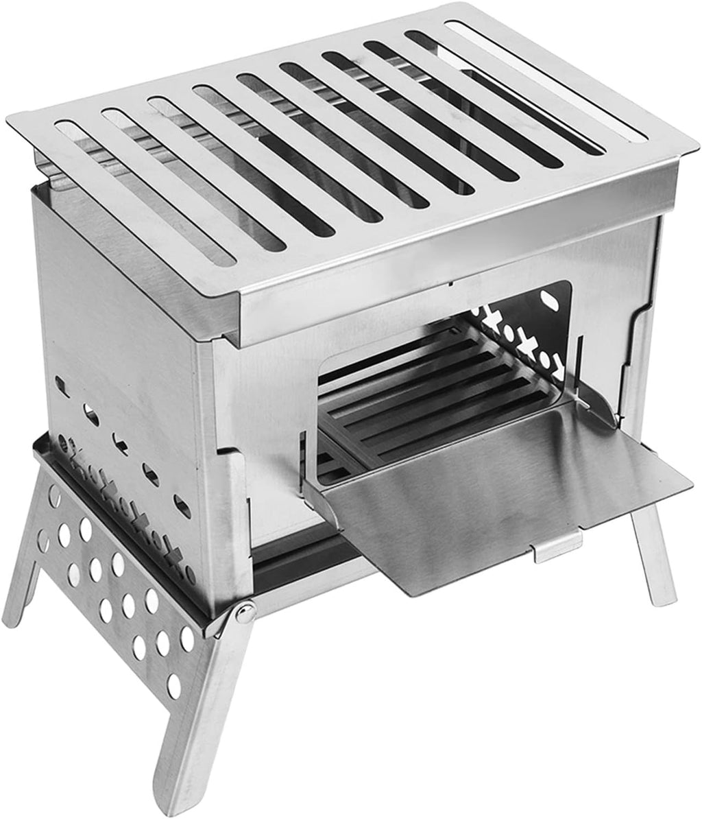 Folding Wood Burning Stove for Camping E57656