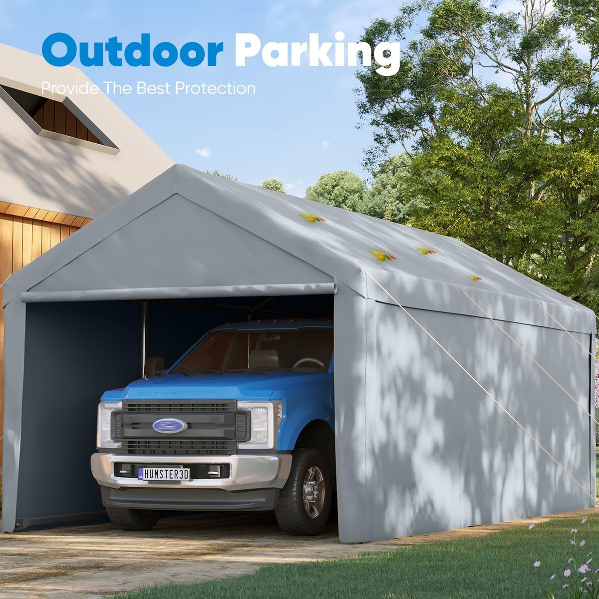 Heavy Duty Carport Car Canopy Galvanized Car Shelter Boat Shelter G134
