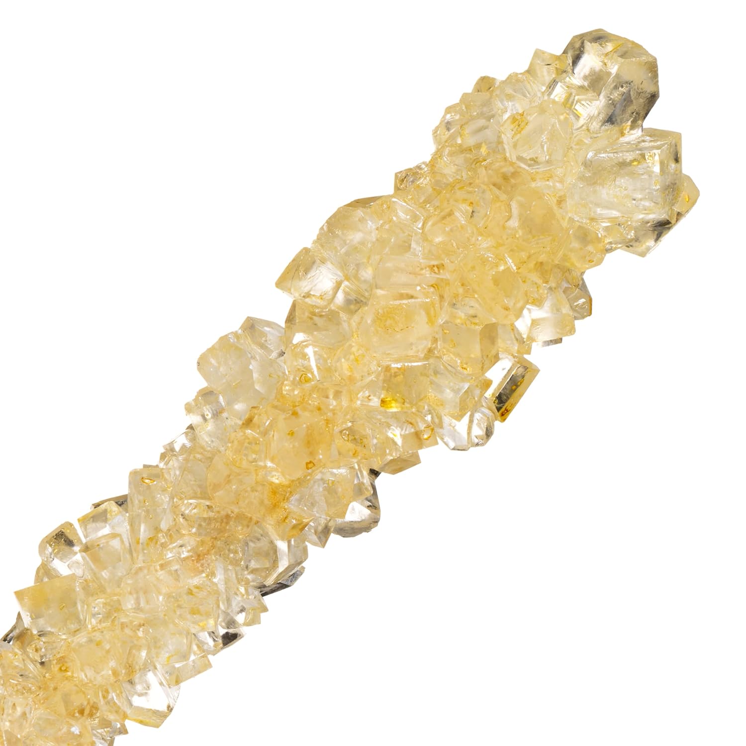 Gold and Red Rock Candy Sugar Sticks, Original & Strawberry Flavored C424435