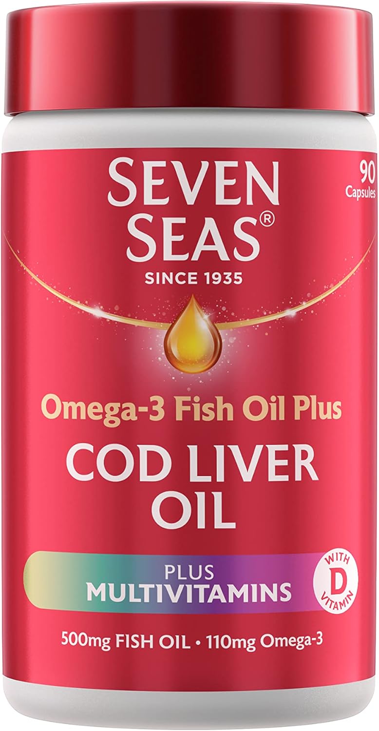 Cod Liver Oil with Multivitamins 90 Capsules U363324
