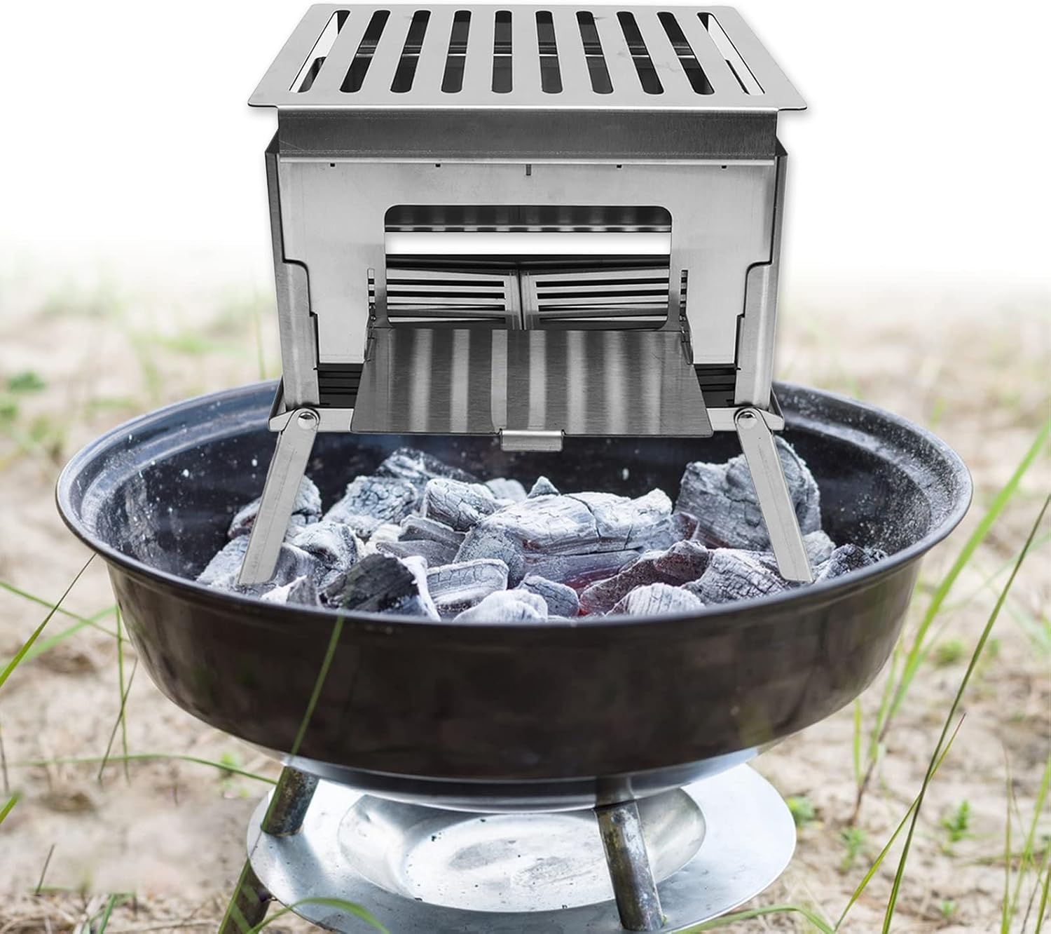 Folding Wood Burning Stove for Camping E57656