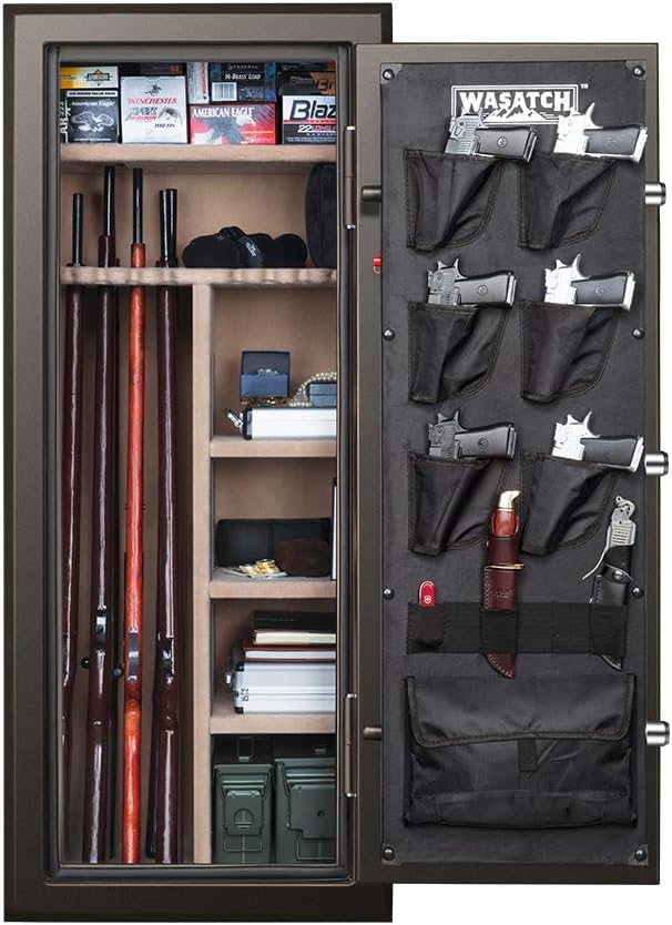 24 Gun Fire and Water Safe with E-Lock, Dark Bronze M713614
