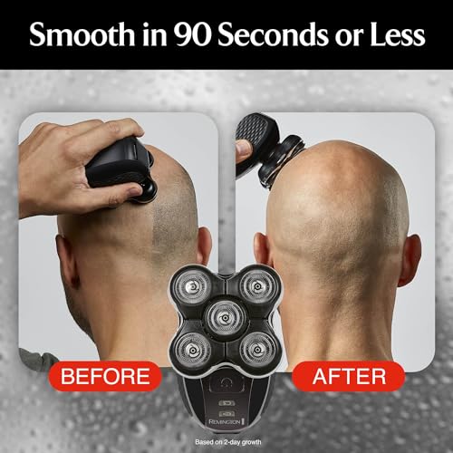 Cordless Head Shaver for Bald Men with 5 Dual Track Heads, Waterproof V565101