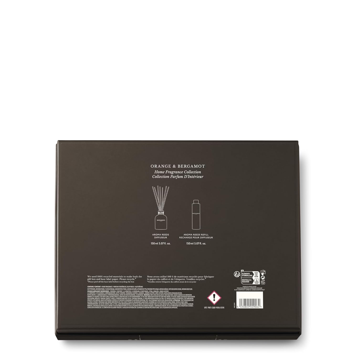 Orange & Bergamot Home Fragrance Gift Set J259