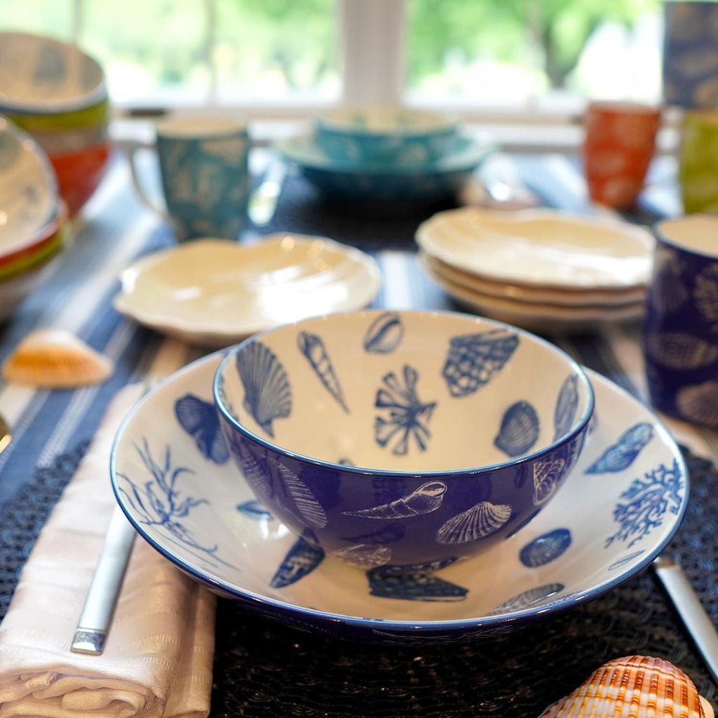 Soup/Pasta Bowls, Set of 6, Assorted Designs V156
