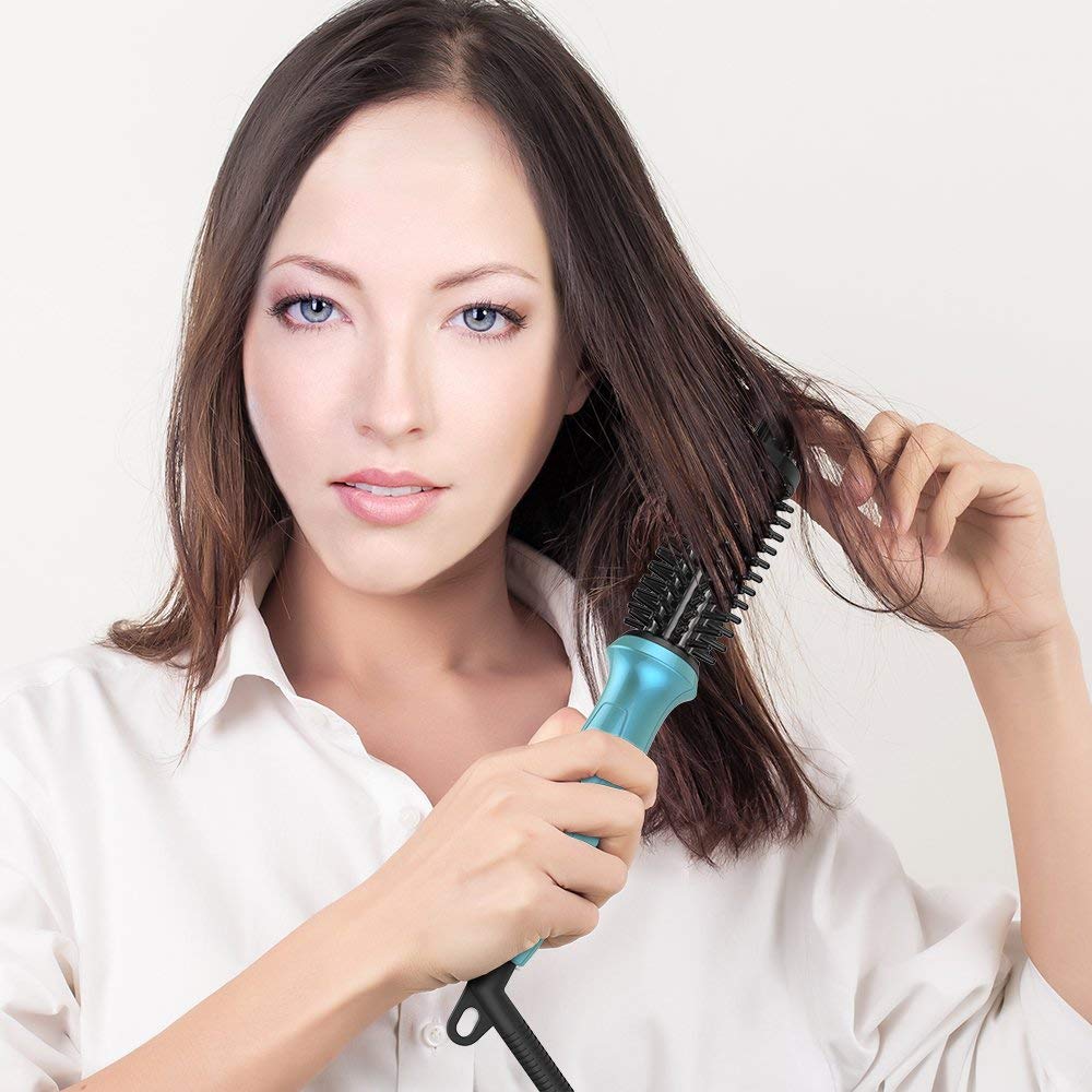 Mini Curling Iron 3/4 Inch Dual Voltage Ceramic Tourmaline for Short Hair P686