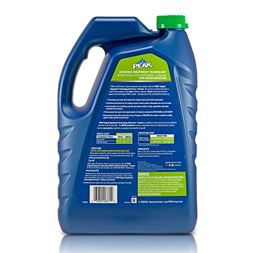 Extended Life Green Antifreeze/Coolant for Asian Vehicles, 1 Gal. X609549