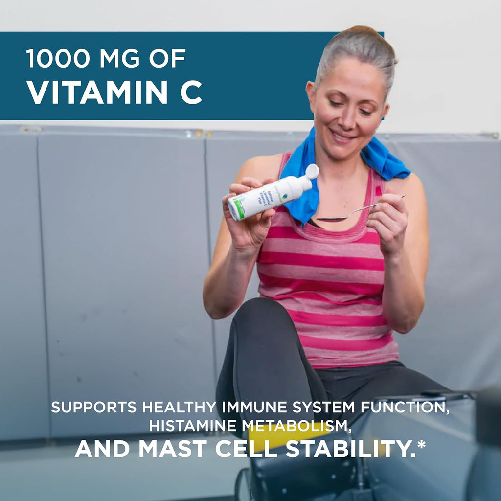Liposomal Vitamin C Liquid Supplement with Antioxidant Support, Natural Lemon, 5 Oz C9638