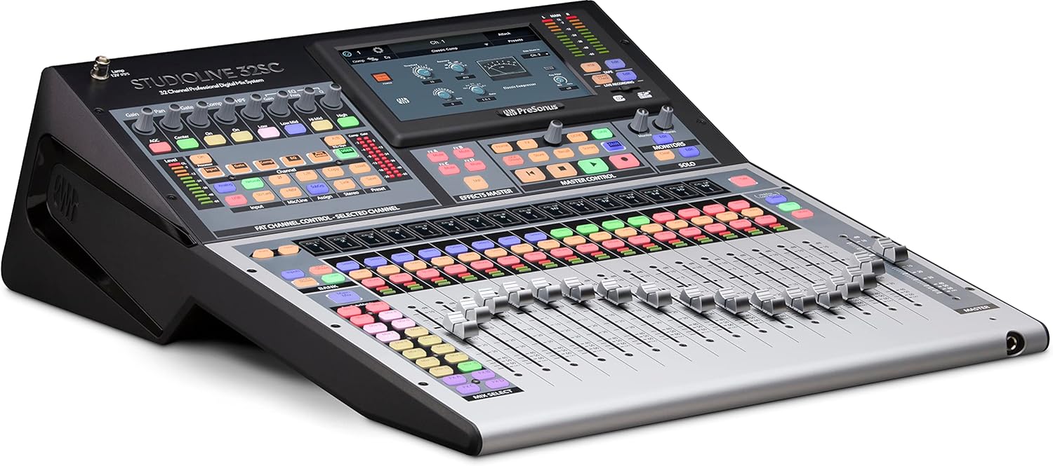 32-channel digital mixer with AVB networking and dual-core DSP U941