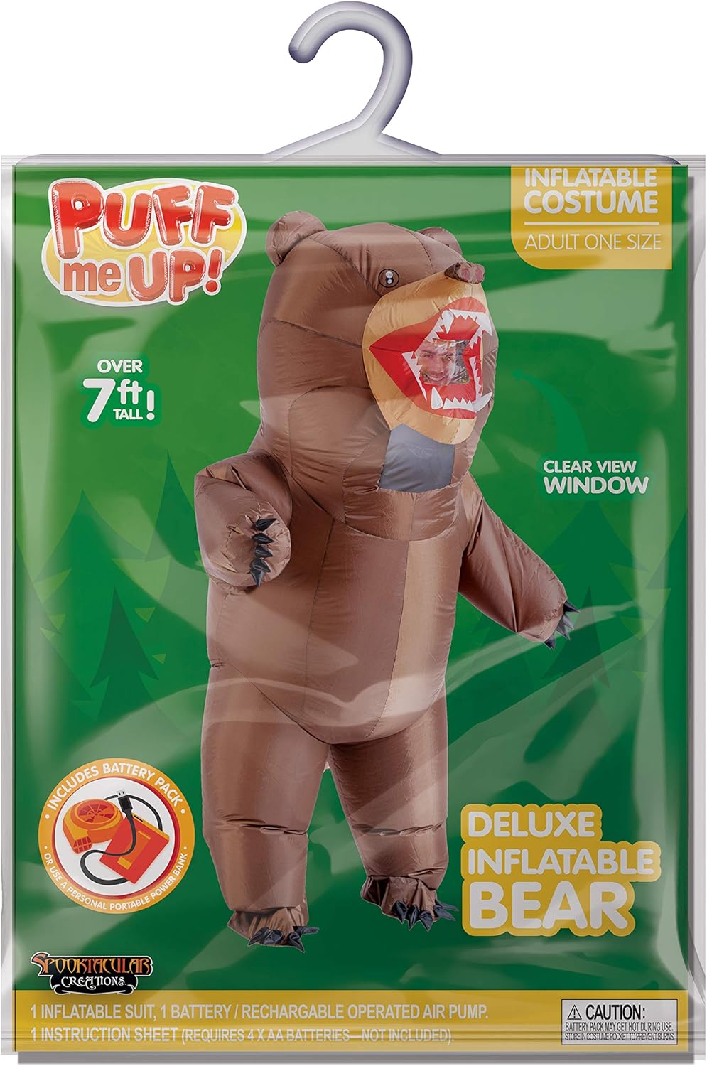 Inflatable Bear Costume for Halloween Parties K8486
