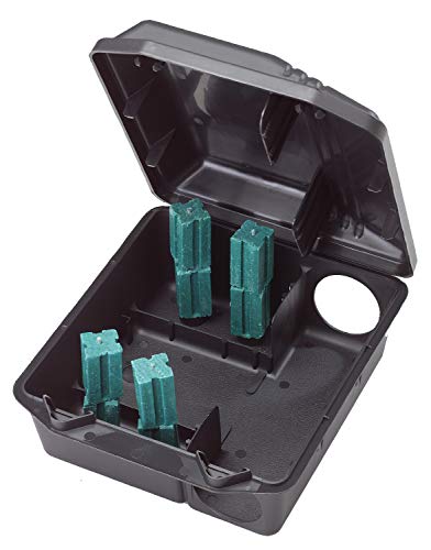 Rodent Station with 4 Bait Securing Rods and Security Key W35654