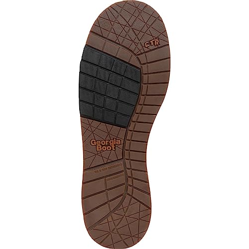 Men's Brown Waterproof Pull-on Industrial Boot B956774