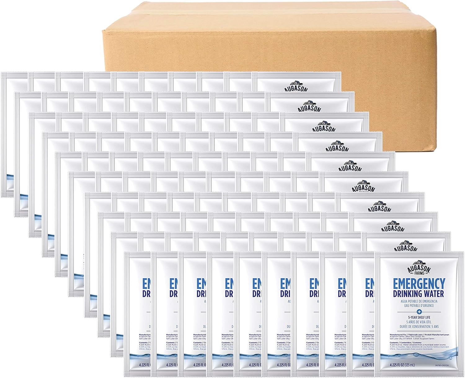 Emergency Drinking Water 4.22 oz (Pack of 100) O155