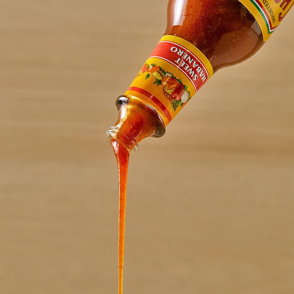 Sweet Habanero Hot Sauce, 5 fl oz, Pack of 2 A878