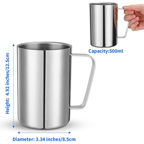 Insulated Stainless Steel Travel Mug with Double-Wall Vacuum, 400ml R604