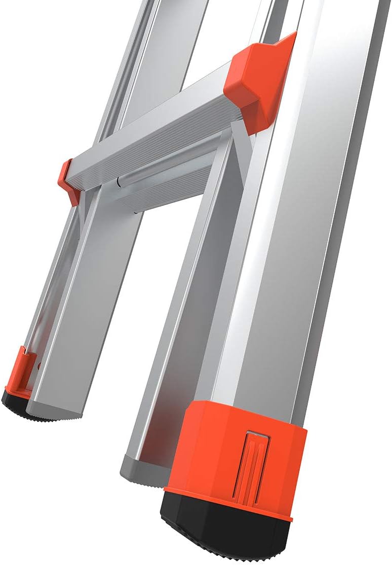 17 ft Multi-Position Aluminum Ladder, Type 1AA, 375 lbs J676316