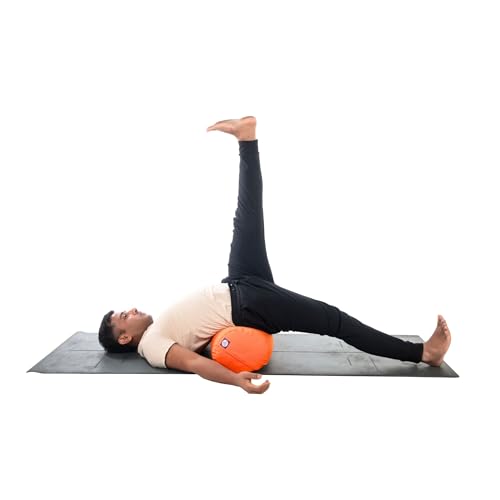 Round Cotton Yoga Bolster for Back Support S518696