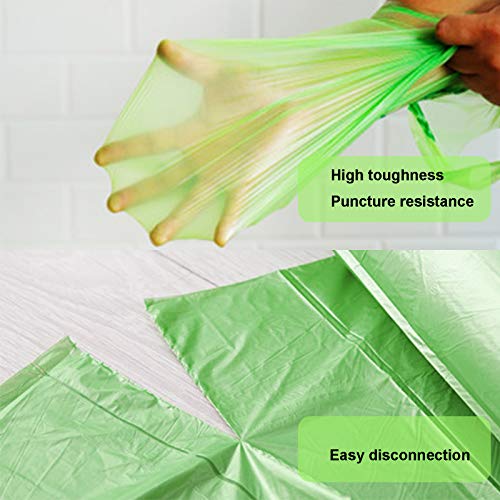 Biodegradable Trash Bags 4-6 Gallon, 100 Counts, Extra Thick M699040