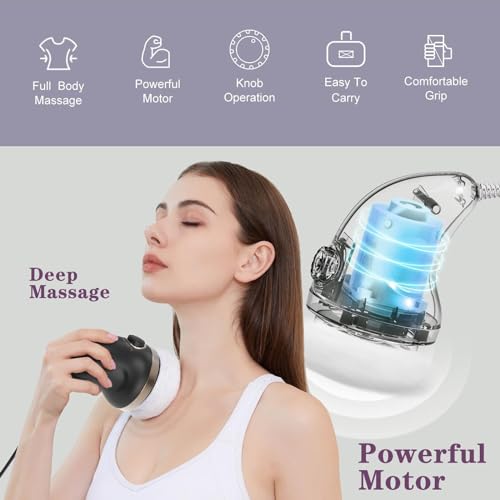 Handheld Cellulite Massager with Lymphatic Drainage for Body Sculpting W20507