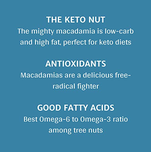 Dry Roasted Macadamia Nuts with Sea Salt, 4.5 oz Can V18281